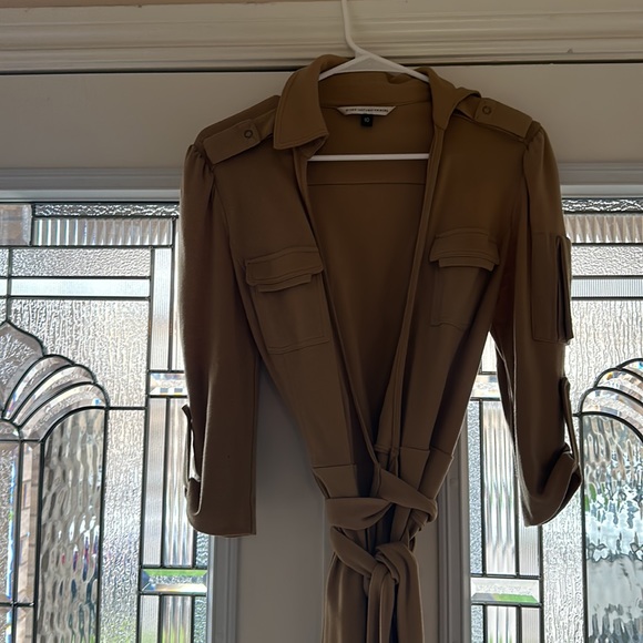 Diane Von Furstenberg DVF wool wrap dress size 10 - Picture 3 of 8